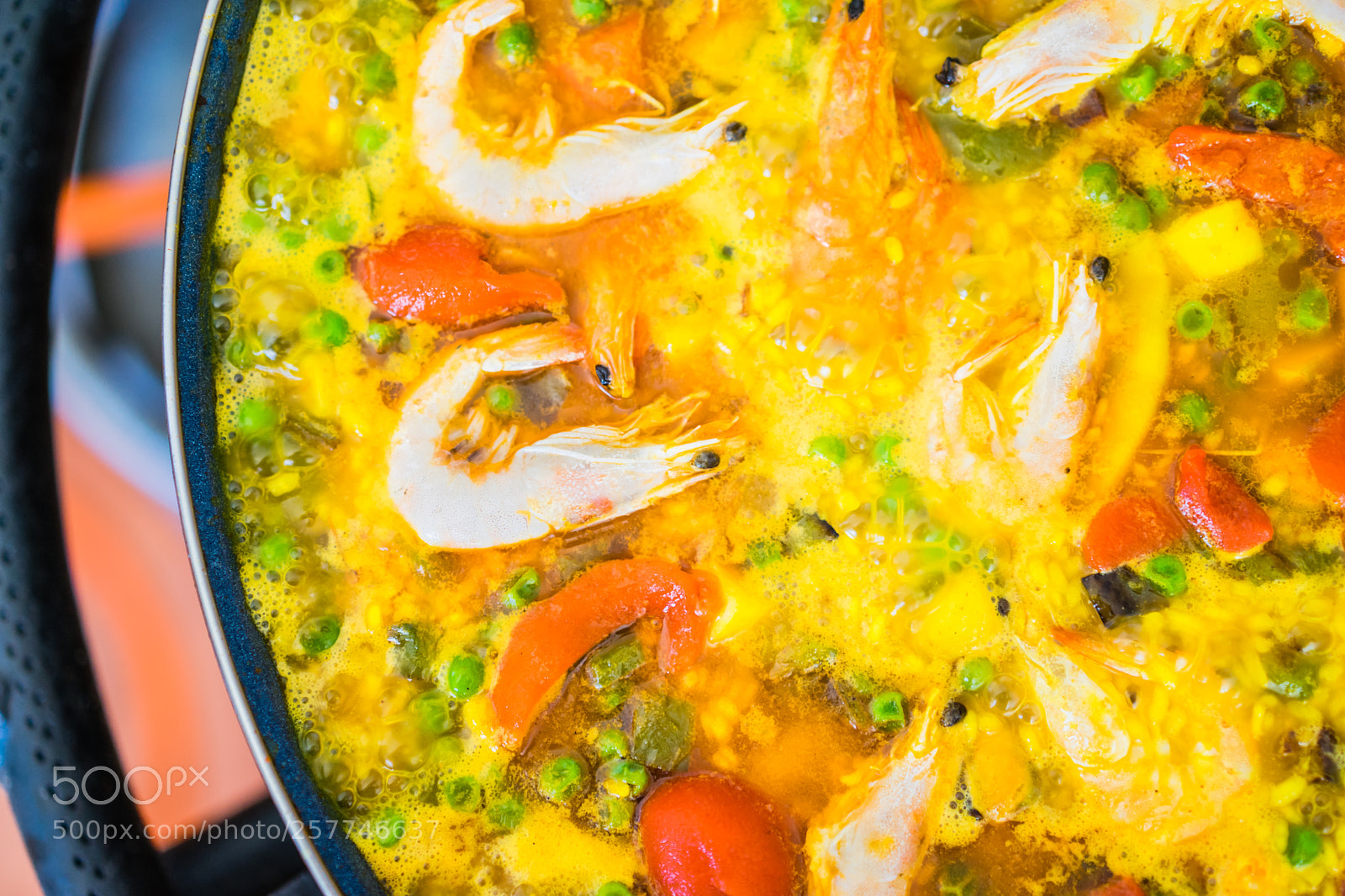 Sony a7 II sample photo. Close-up of delicious paella photography