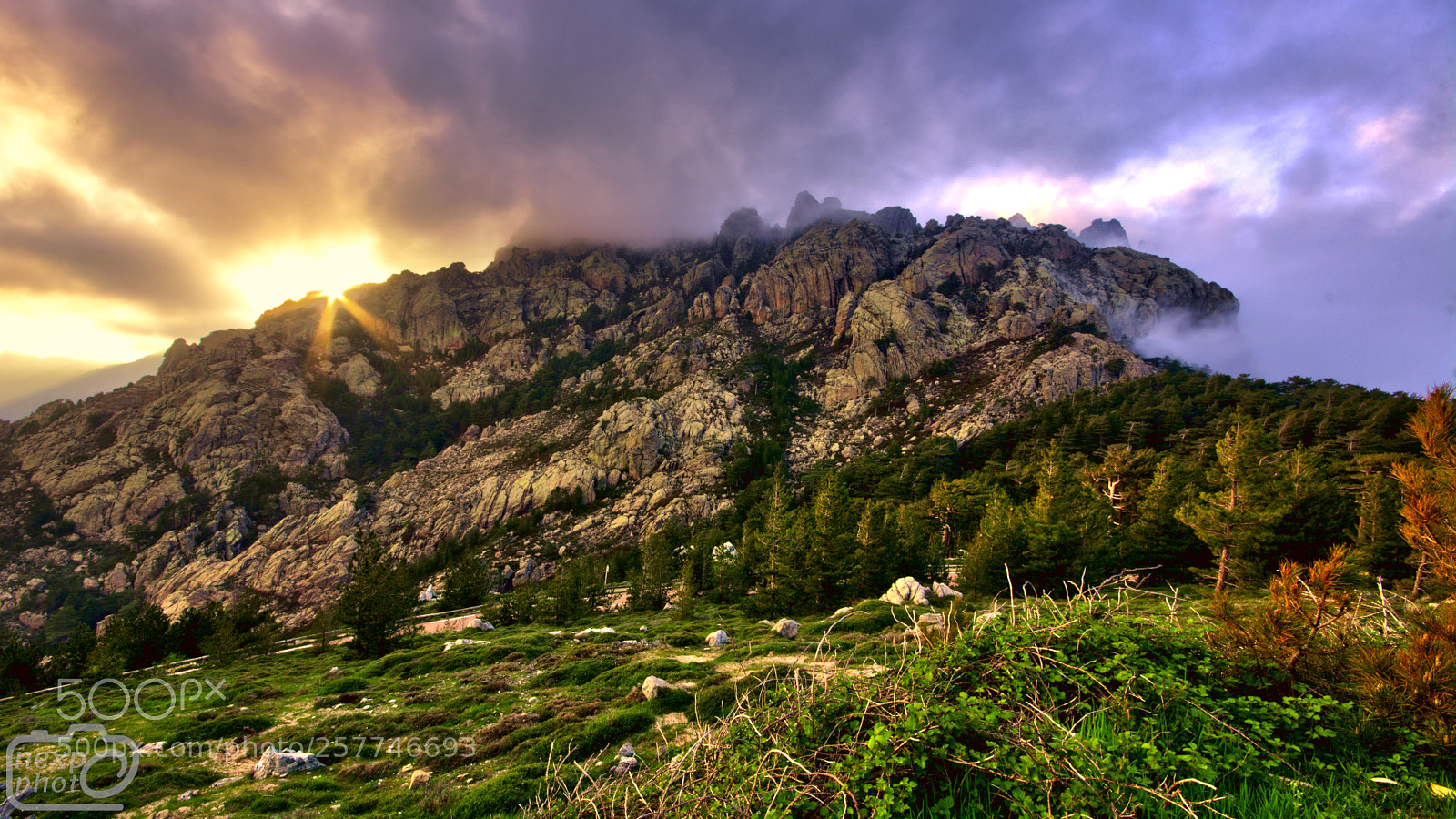 Nikon D7100 sample photo. Col de bavella photography