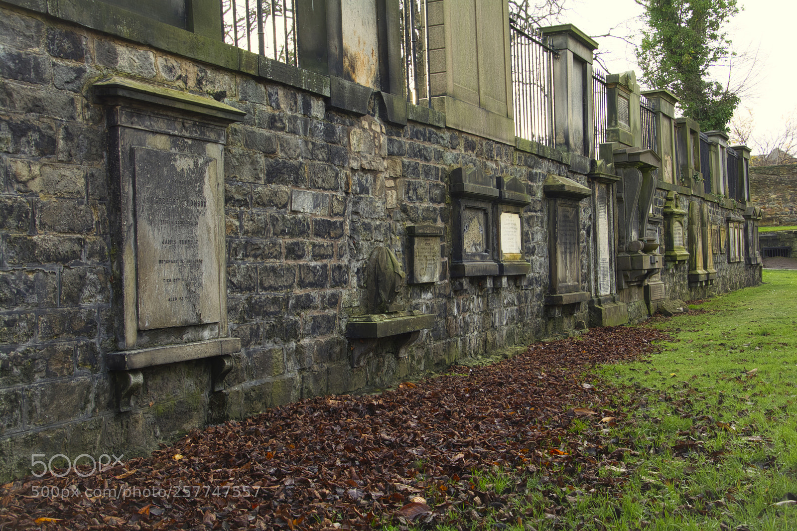 Nikon D5200 sample photo. Cementerio de edimburgo photography