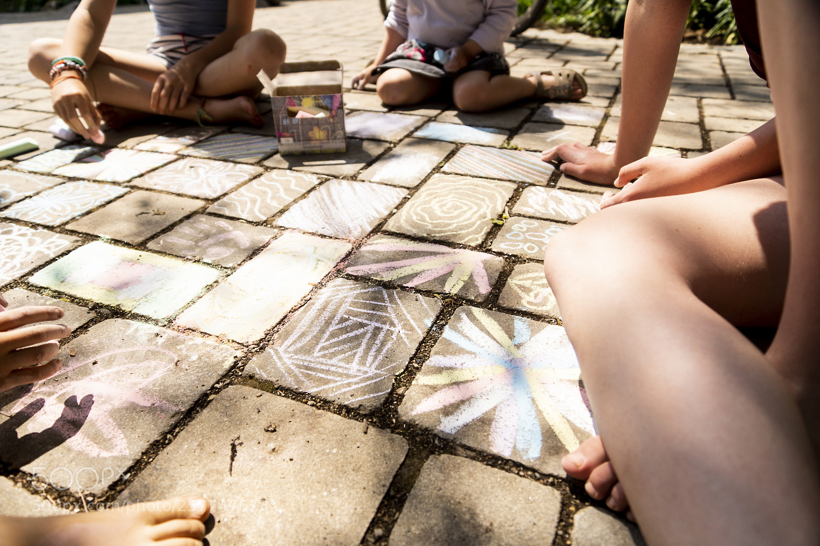 Sony SLT-A77 sample photo. Colors in chalk photography