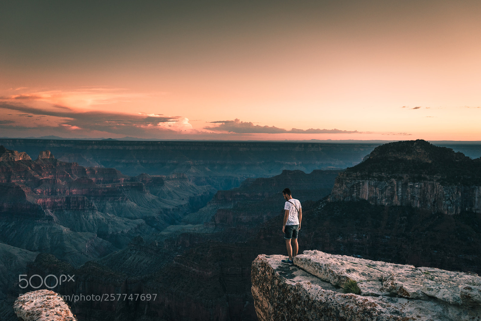 Sony a7 sample photo. Epic sunset over grand photography