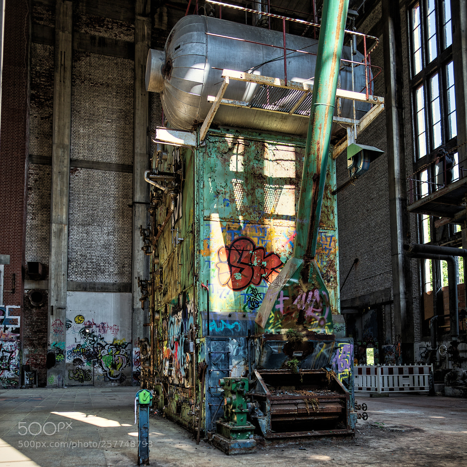 Canon EOS 6D sample photo. Abandoned power plant photography