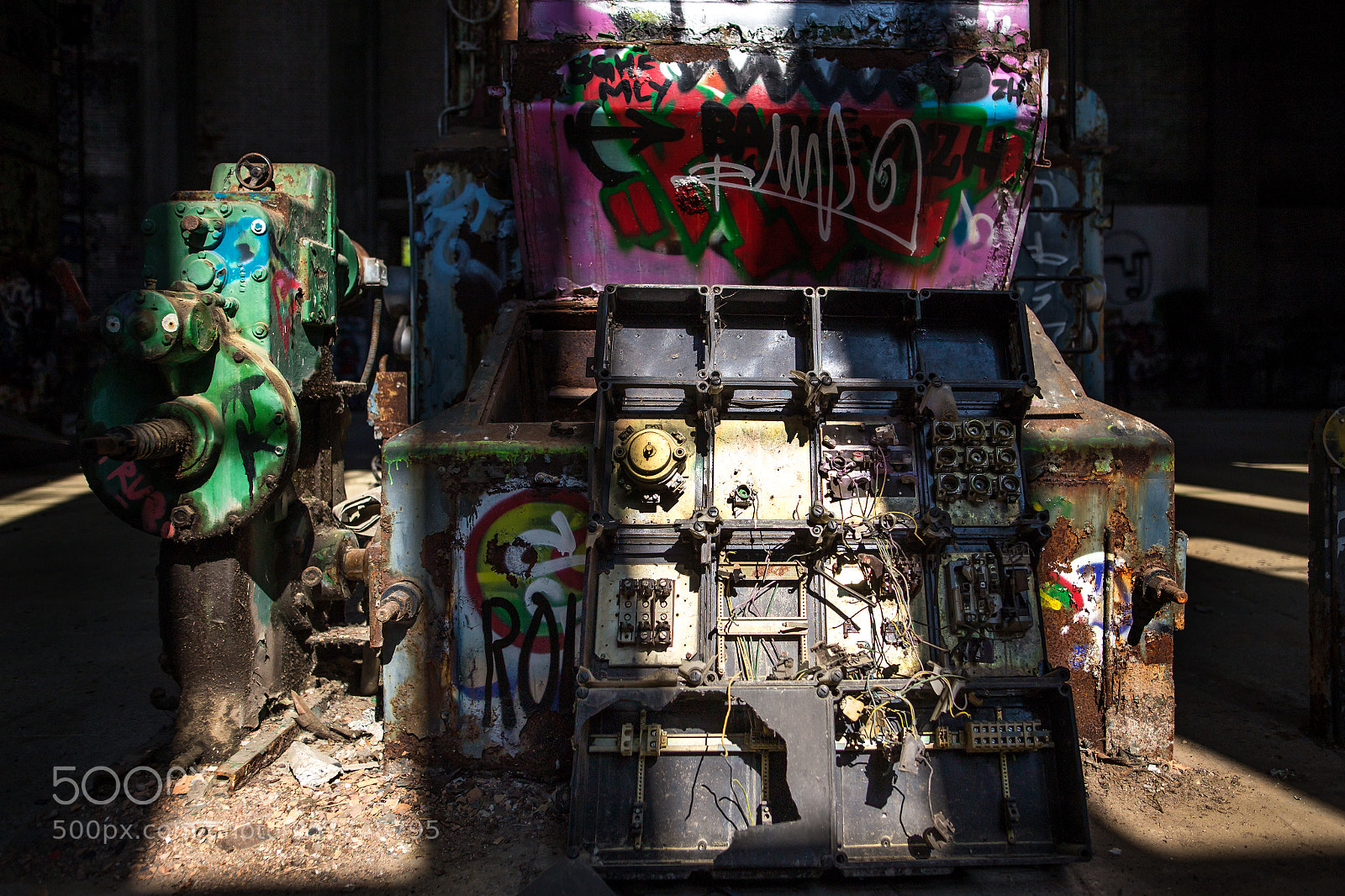 Canon EOS 6D sample photo. Abandoned power plant photography