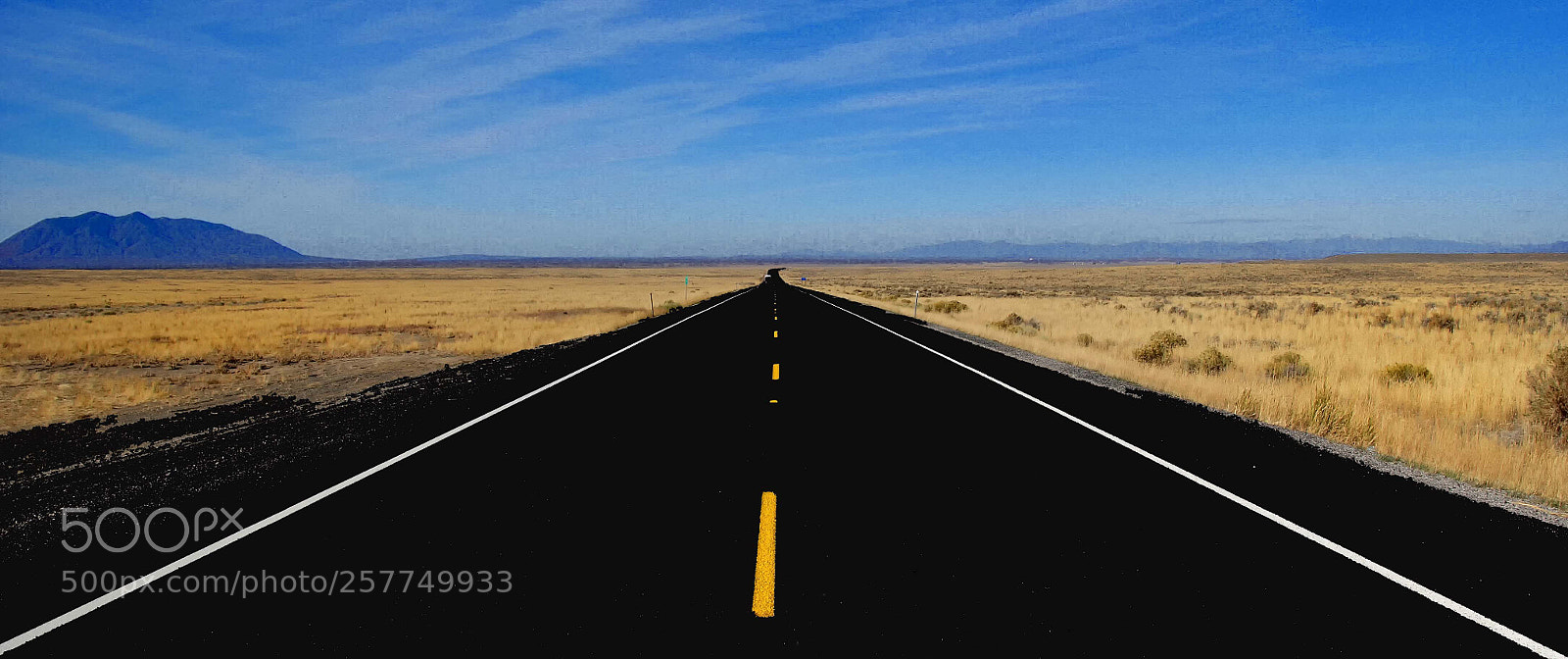 Sony Alpha DSLR-A350 sample photo. Lonely road photography