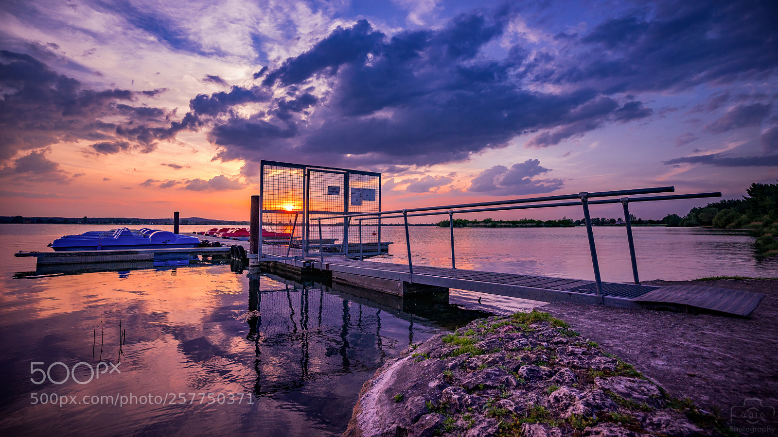 Sony a7 II sample photo. Sonnentergang am altmühlsee photography
