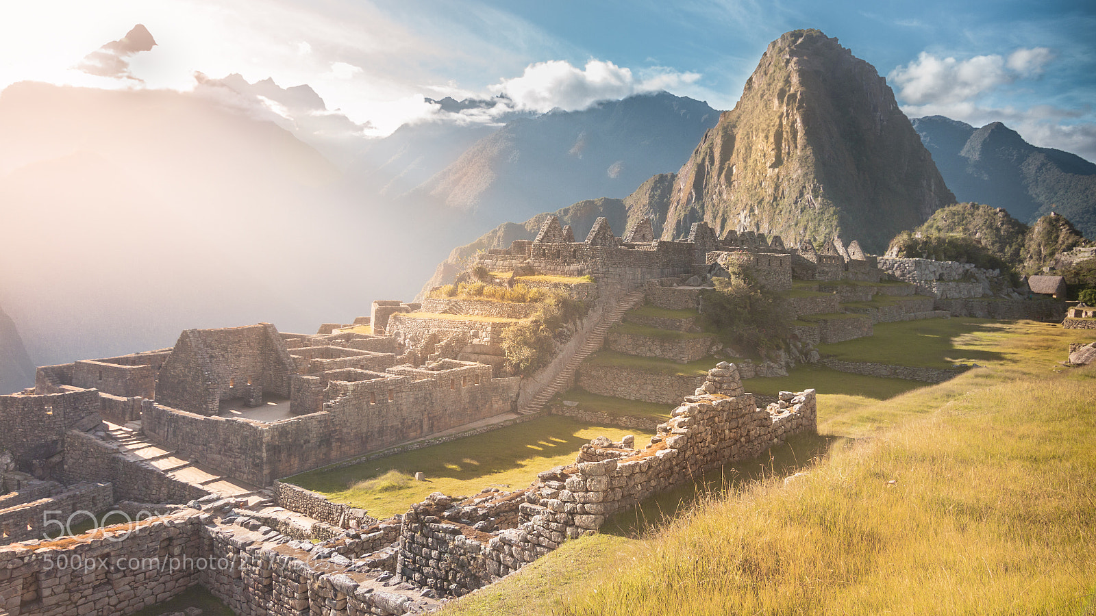 Canon EOS 50D sample photo. Machu picchu under sunrise photography