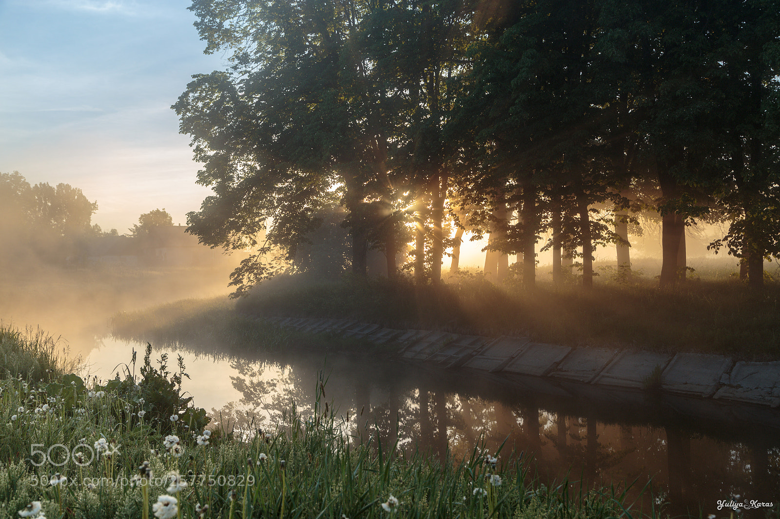 Canon EOS 6D sample photo. Dawn by the river photography