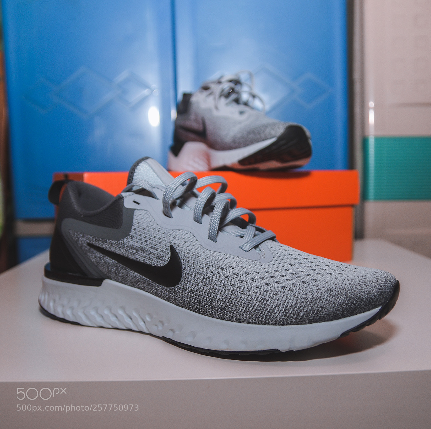 Nikon D7200 sample photo. Nike odyssey react photography
