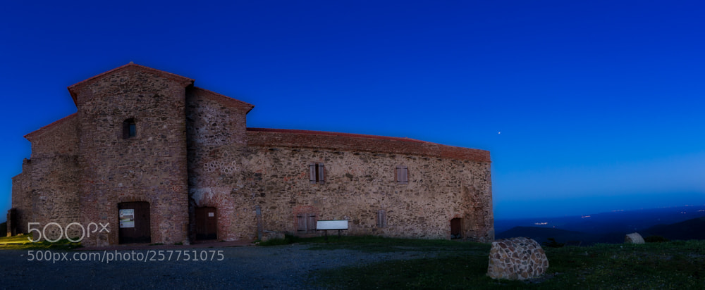 Sony a7R sample photo. Panoramica monasterio del tentudia photography