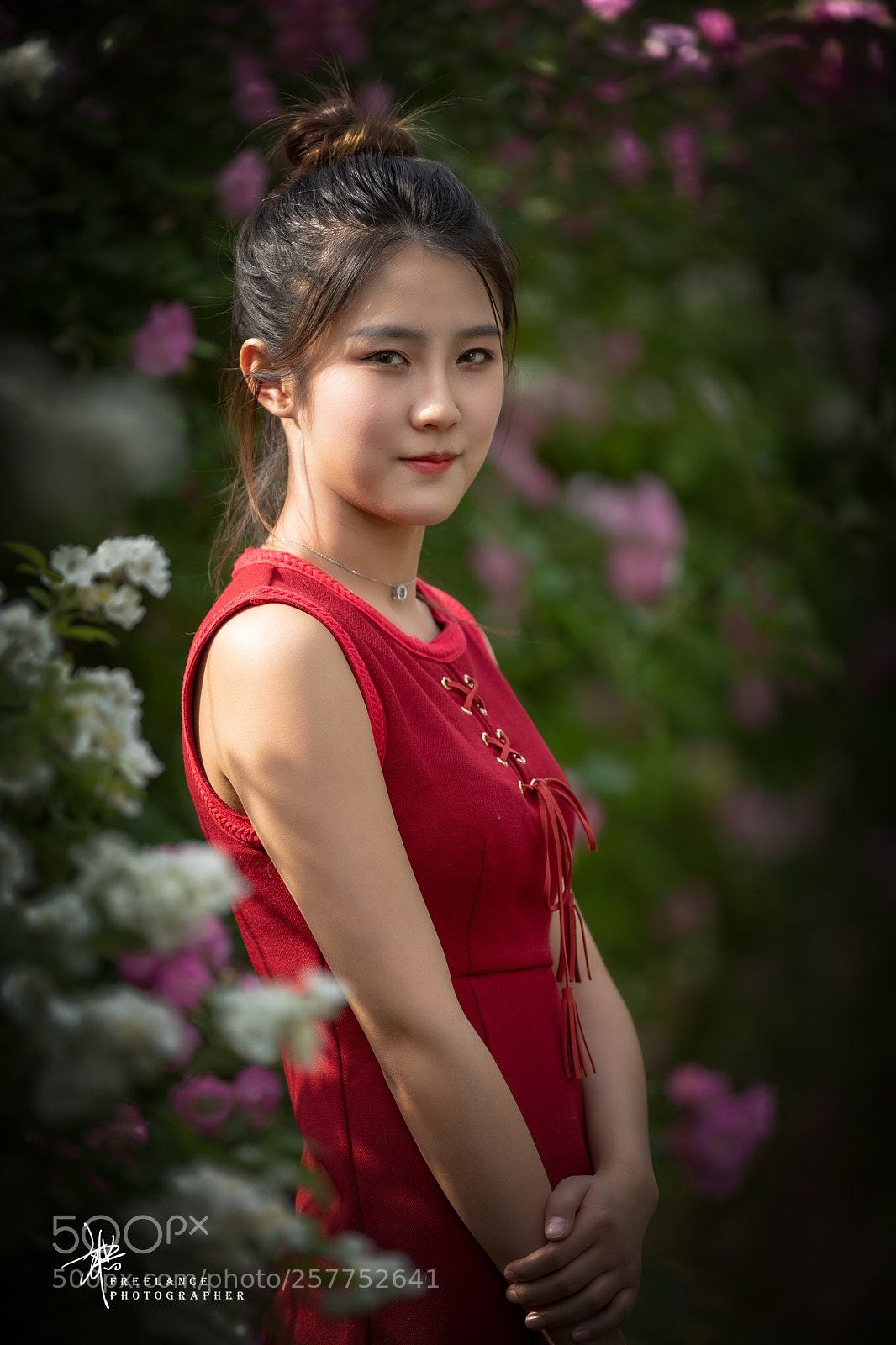 Canon EOS 5D Mark IV sample photo. 蔷薇少女 photography