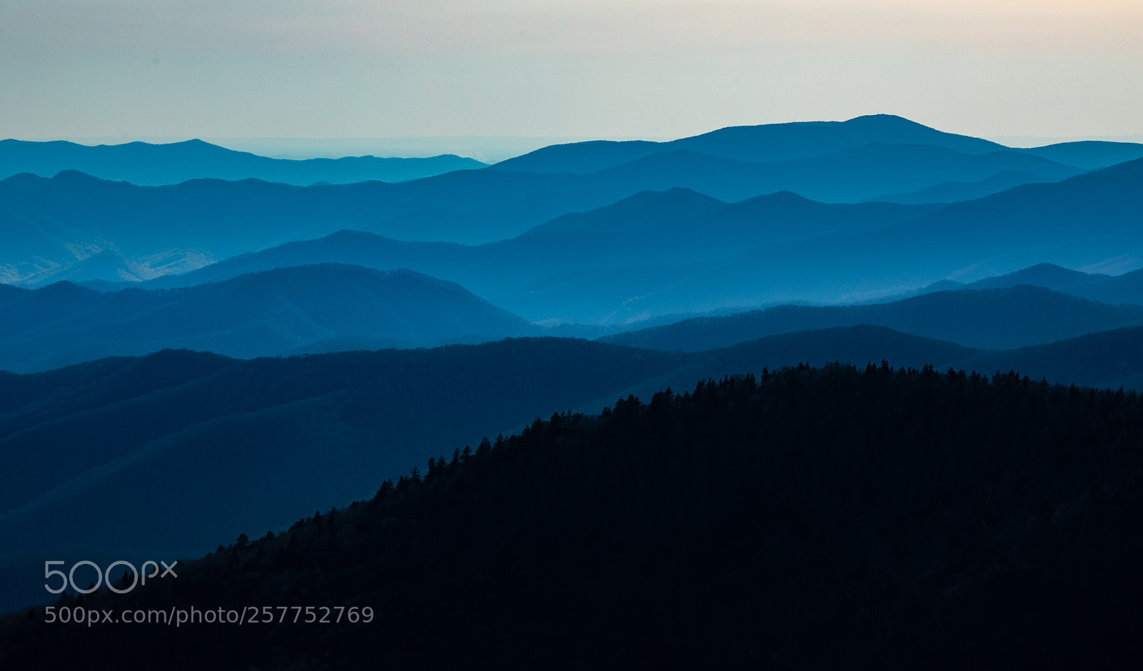 Canon EOS 5D Mark IV sample photo. Smoky mountains photography