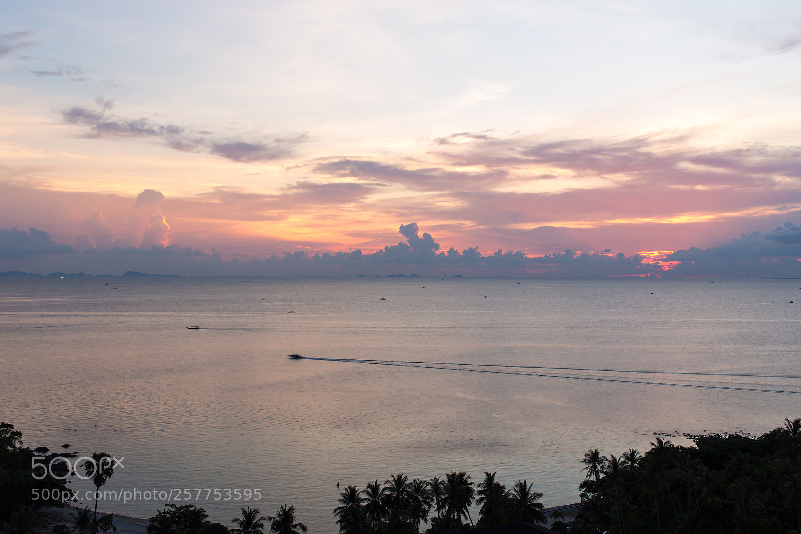 Canon EOS 6D sample photo. Sunset in koh phangan photography