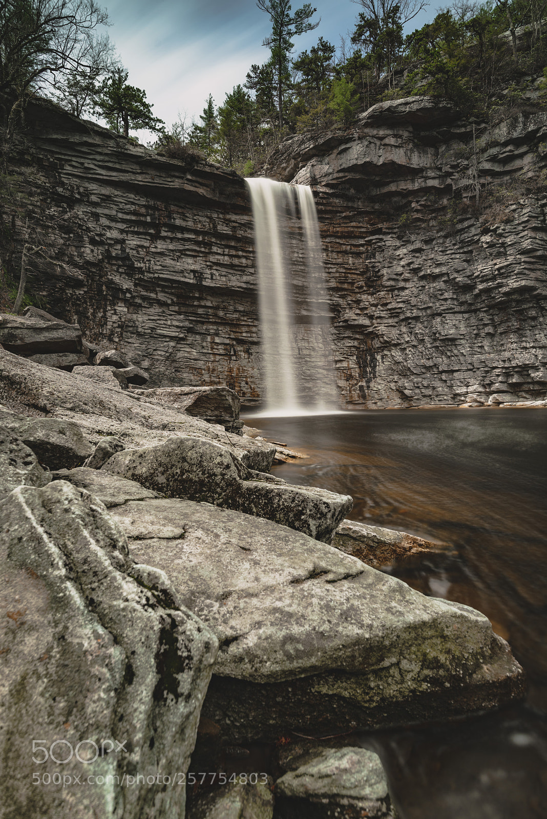 Nikon D750 sample photo. Awosting falls photography