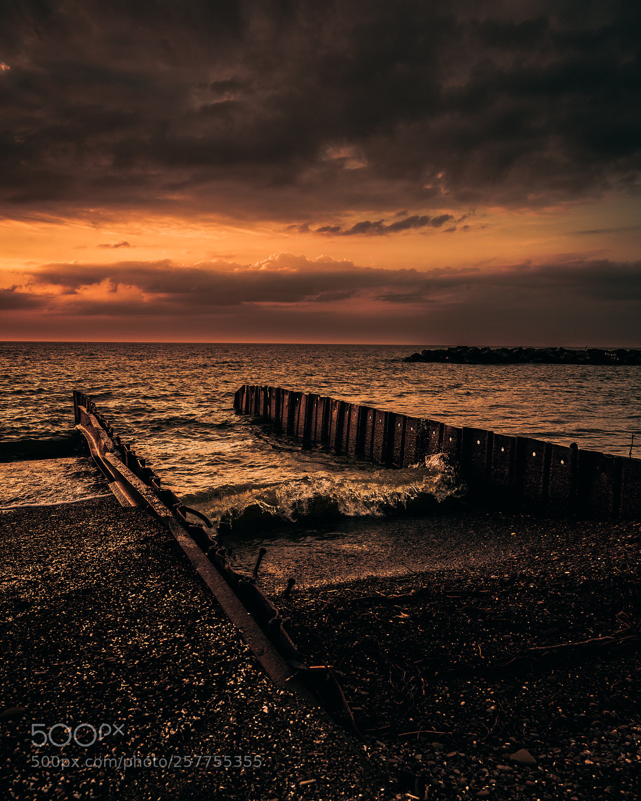 Sony a7R II sample photo. Presque isle sunset photography