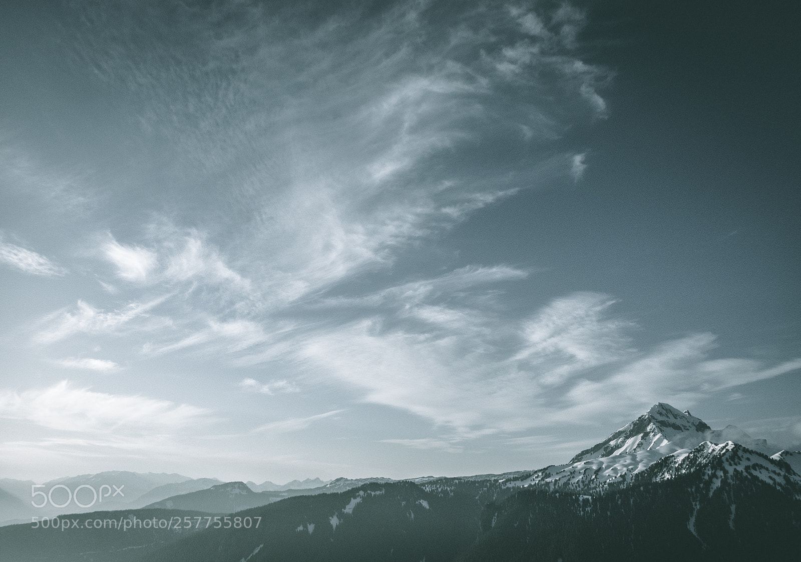Olympus TG-5 sample photo. Mountain range photography