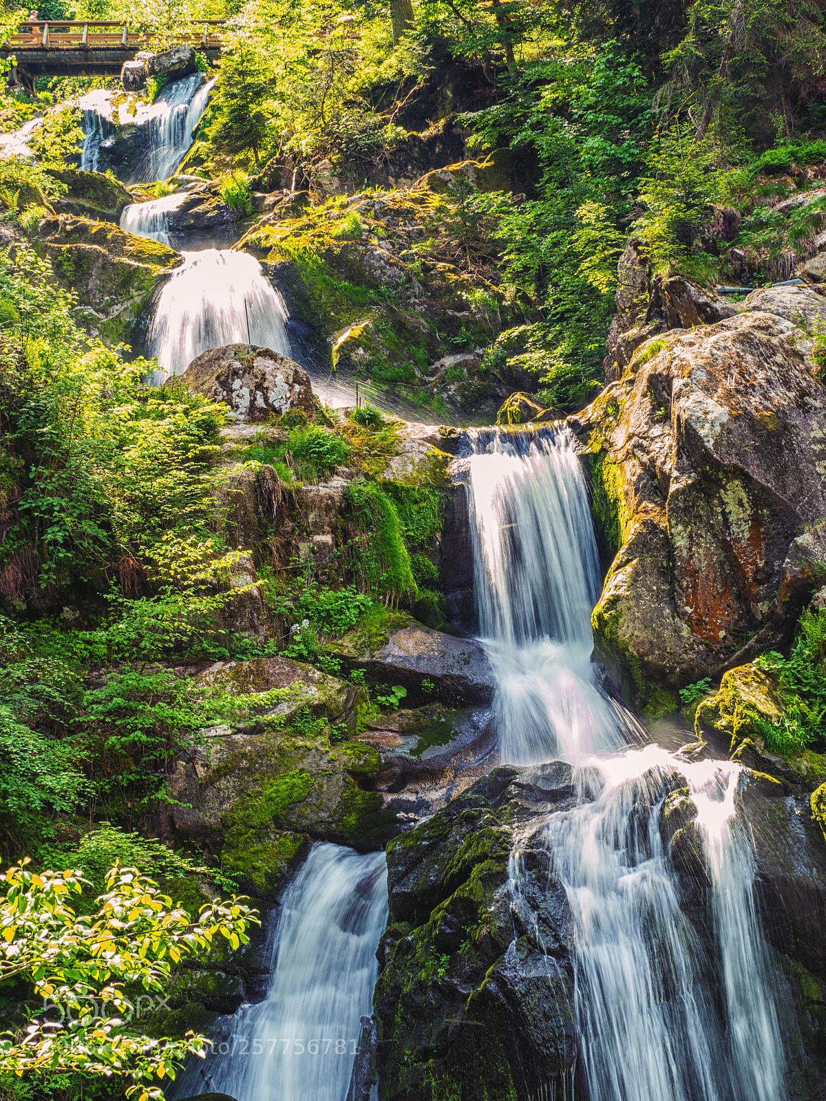 Olympus OM-D E-M5 II sample photo. Triberg waterfall, germany photography