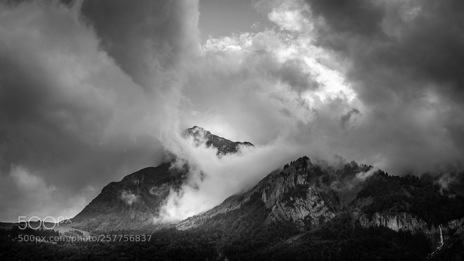 Canon EOS 6D sample photo. Clouds on the mountain #2 photography