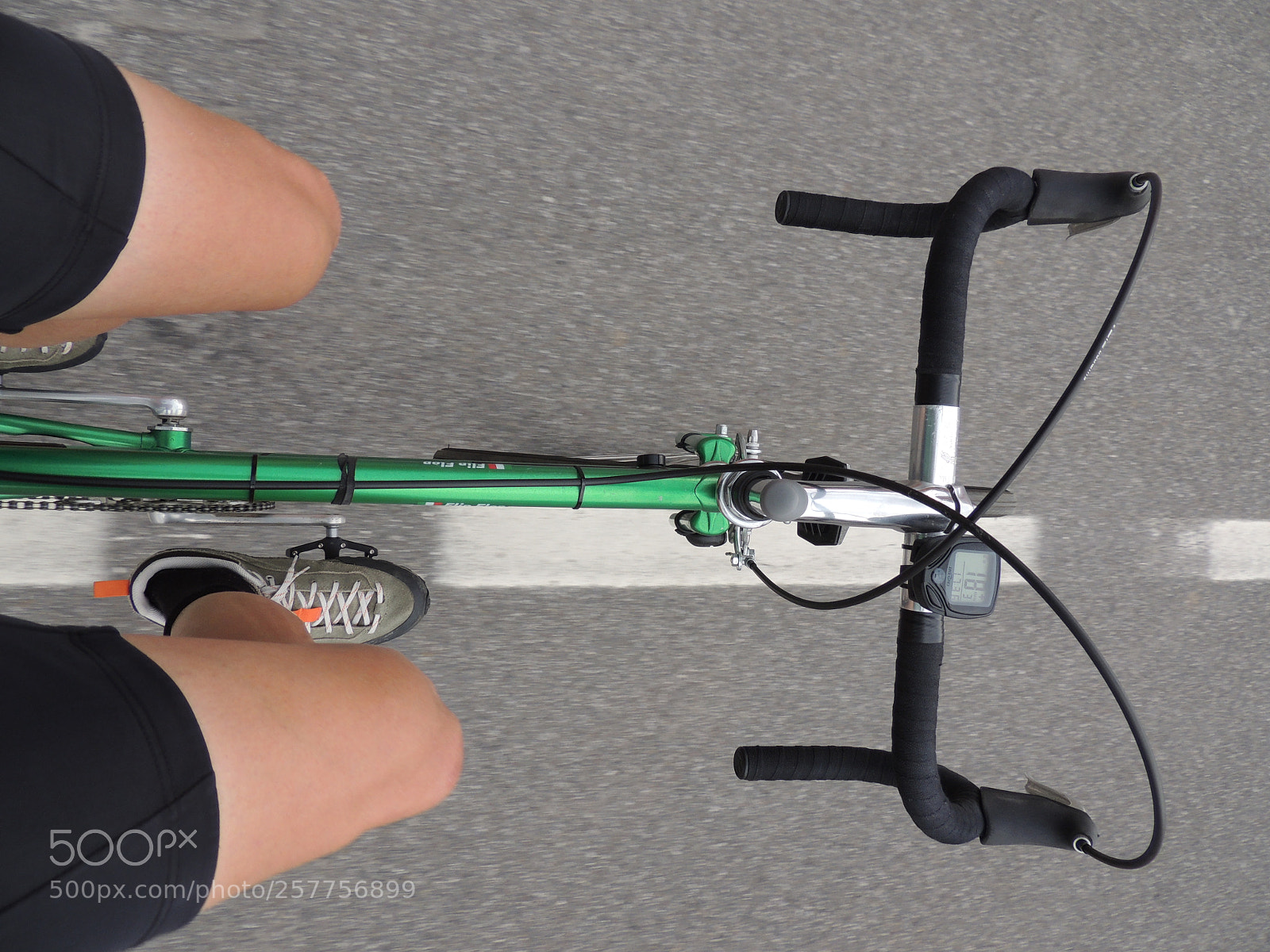 Nikon Coolpix P510 sample photo. My green singlespeed photography