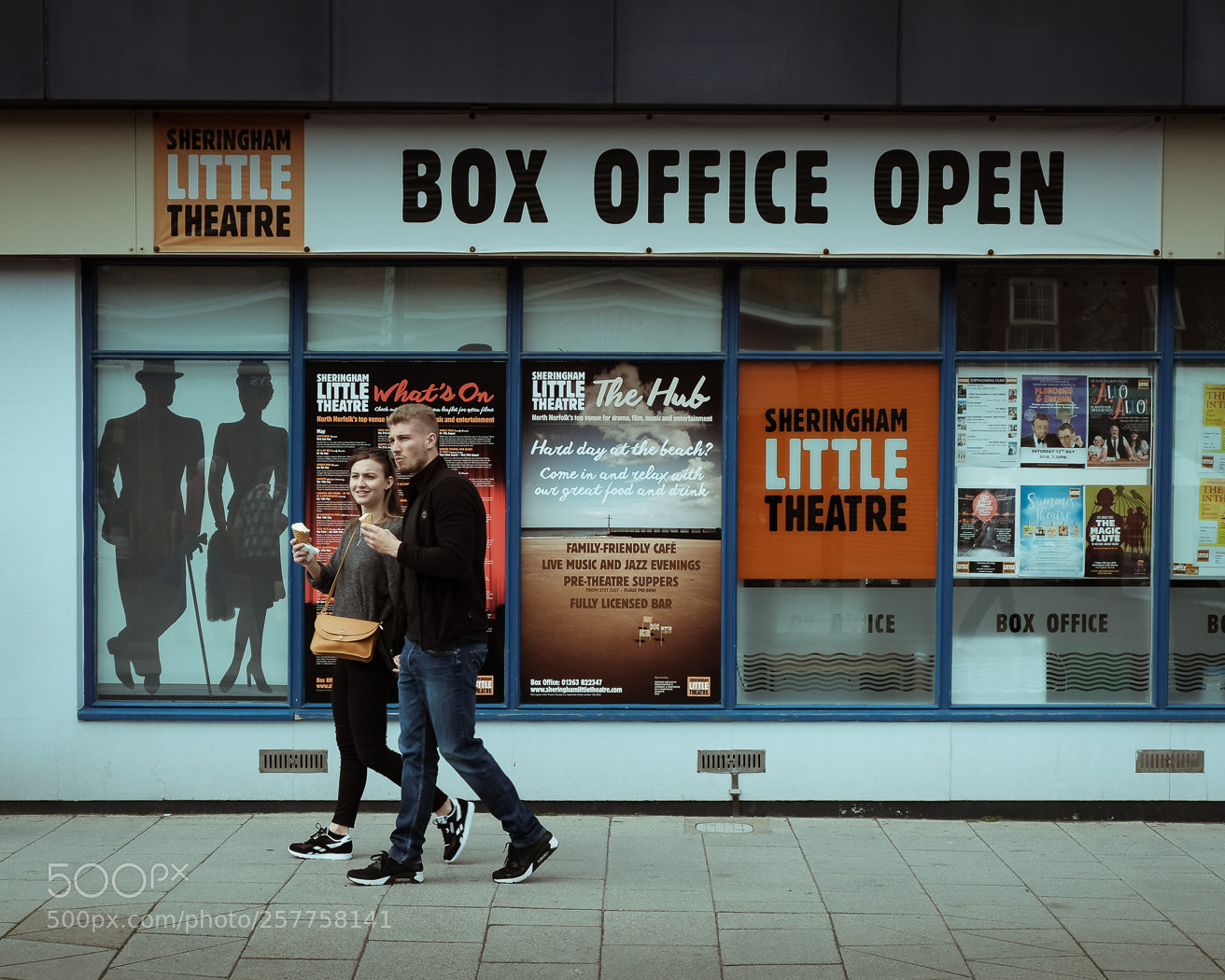 Fujifilm X-E3 sample photo. Box office open photography