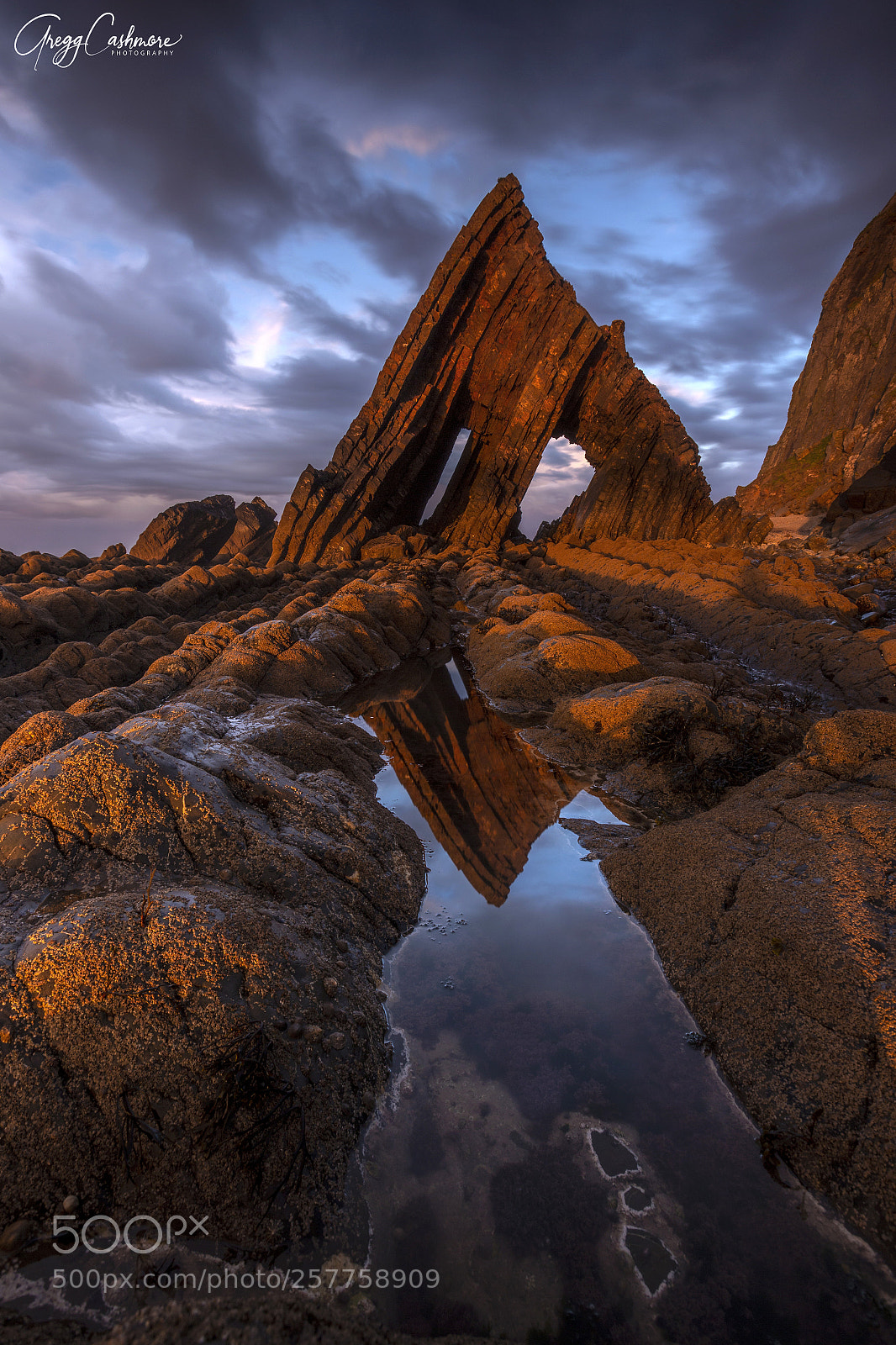 Canon EOS 6D sample photo. Black church rock, devon photography