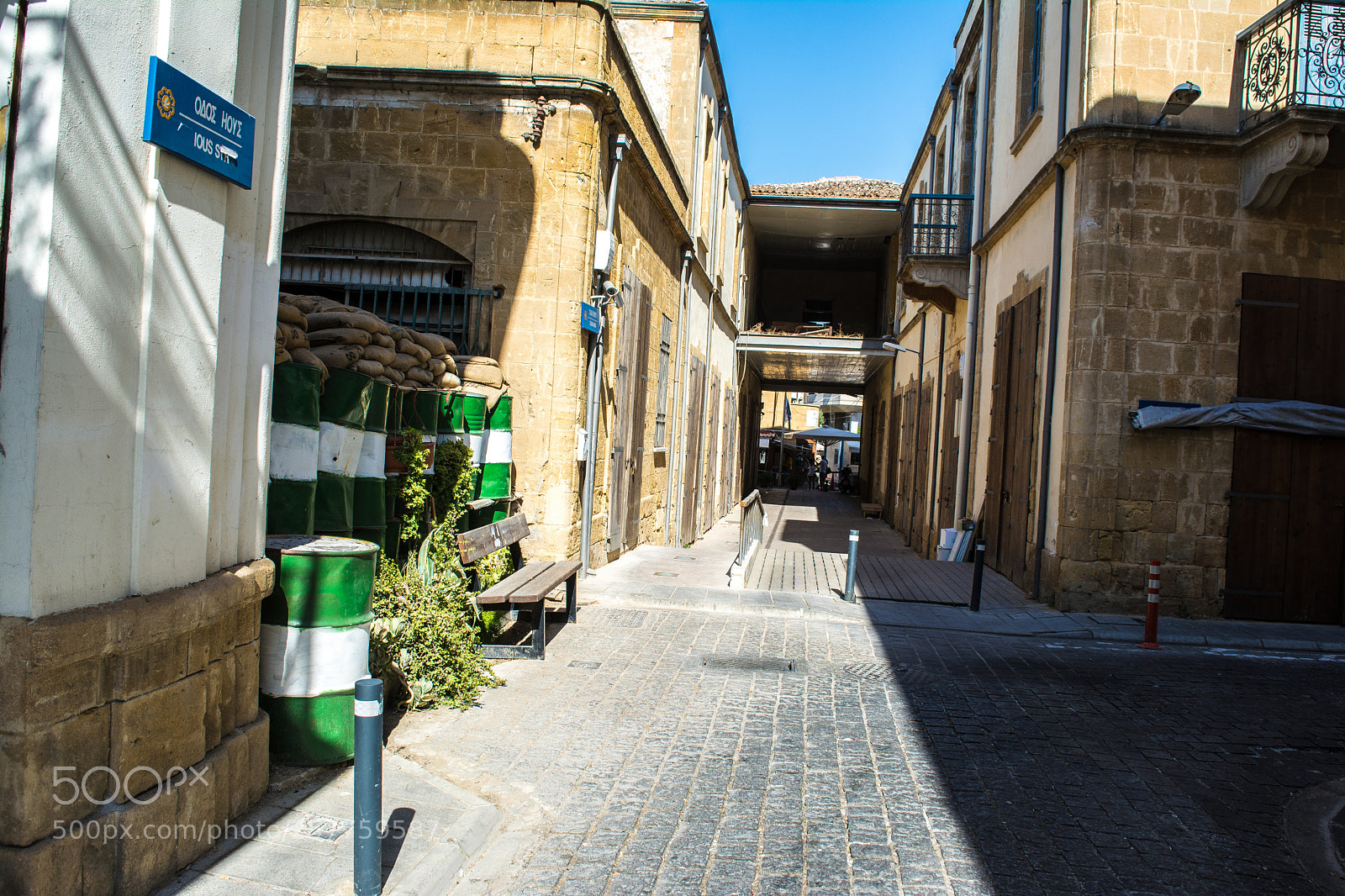 Nikon D5200 sample photo. Cyprus un buffer zone photography