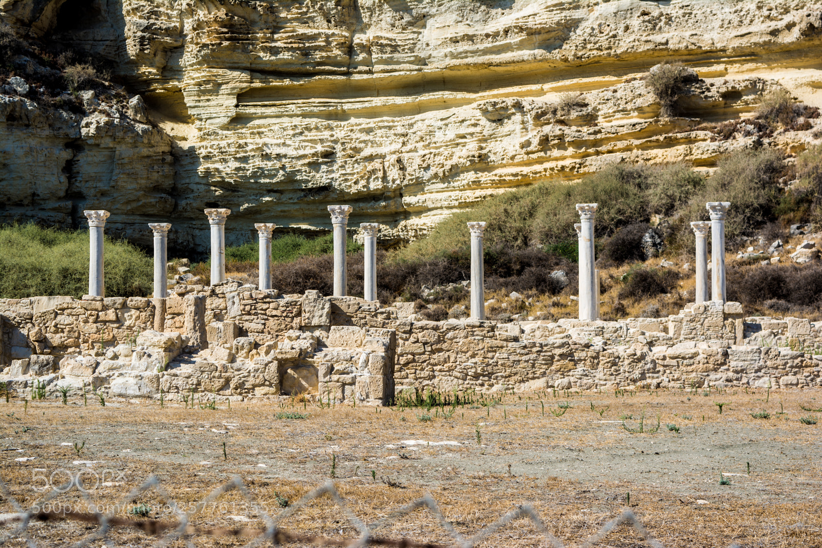 Nikon D5200 sample photo. Cyprus apollon temple limassol photography