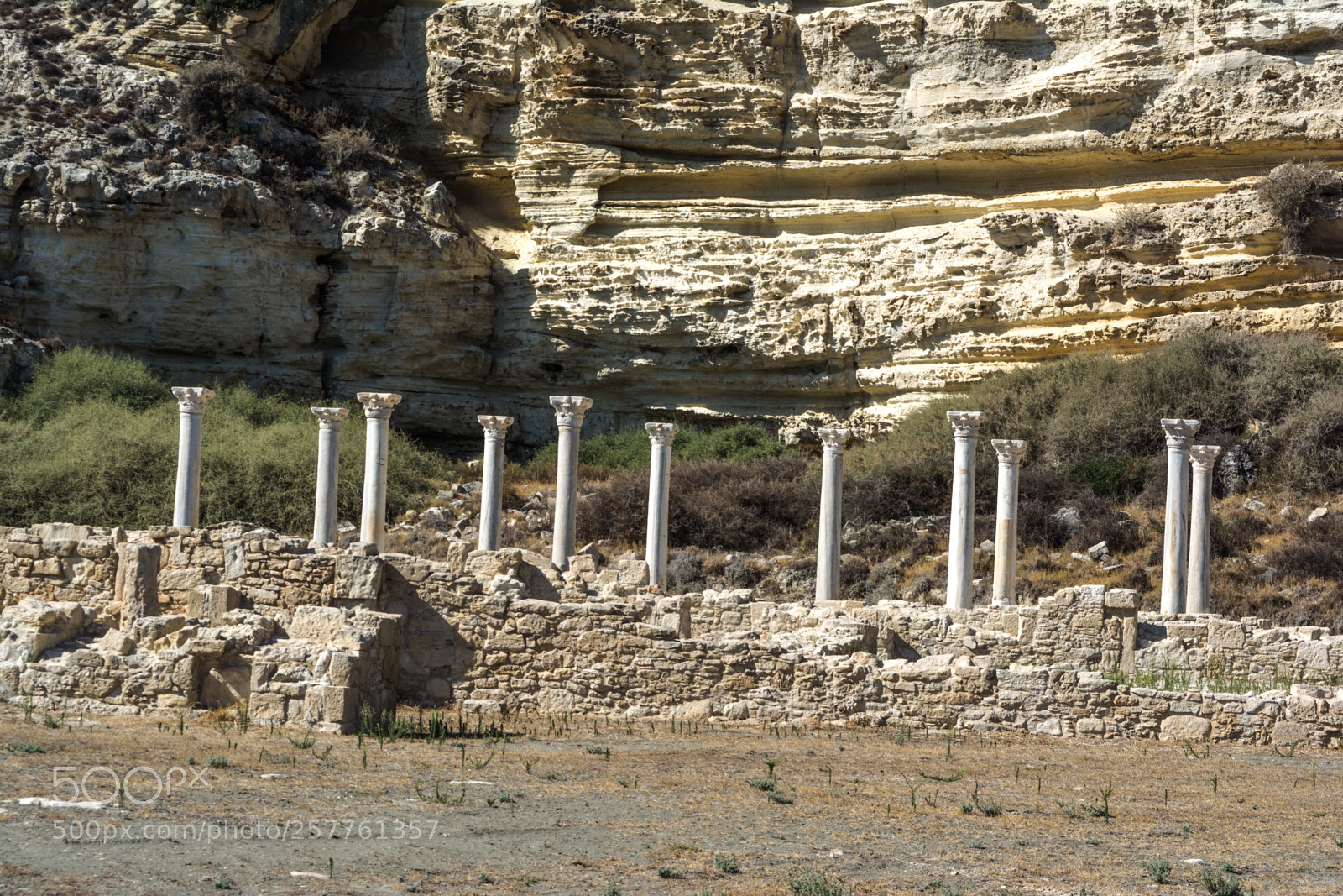Nikon D5200 sample photo. Cyprus apollon temple limassol photography
