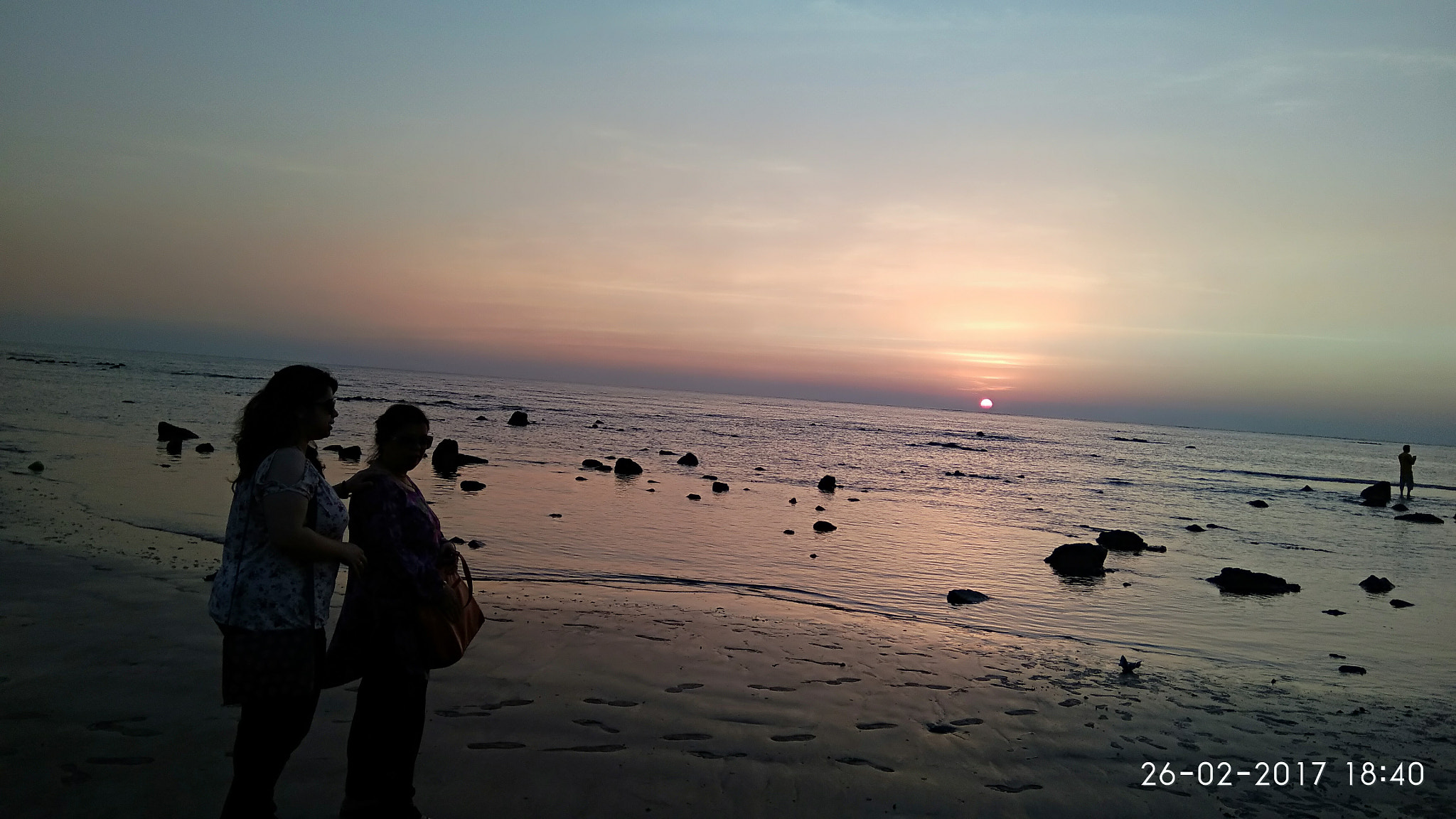 Xiaomi MI MAX sample photo. Sunset at seabeach. photography