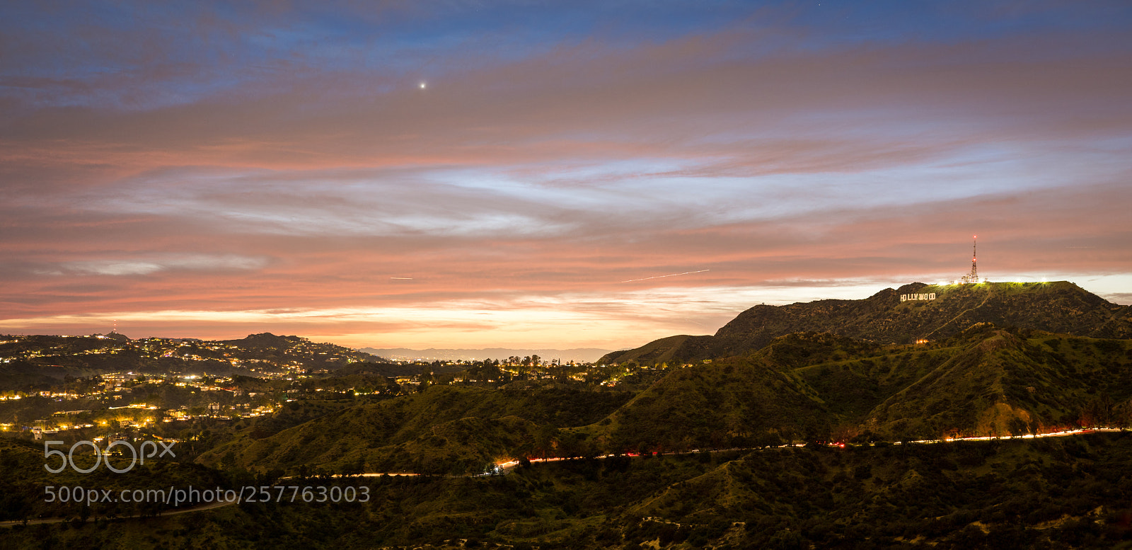 Sony a7R III sample photo. Venus over the hollywood photography