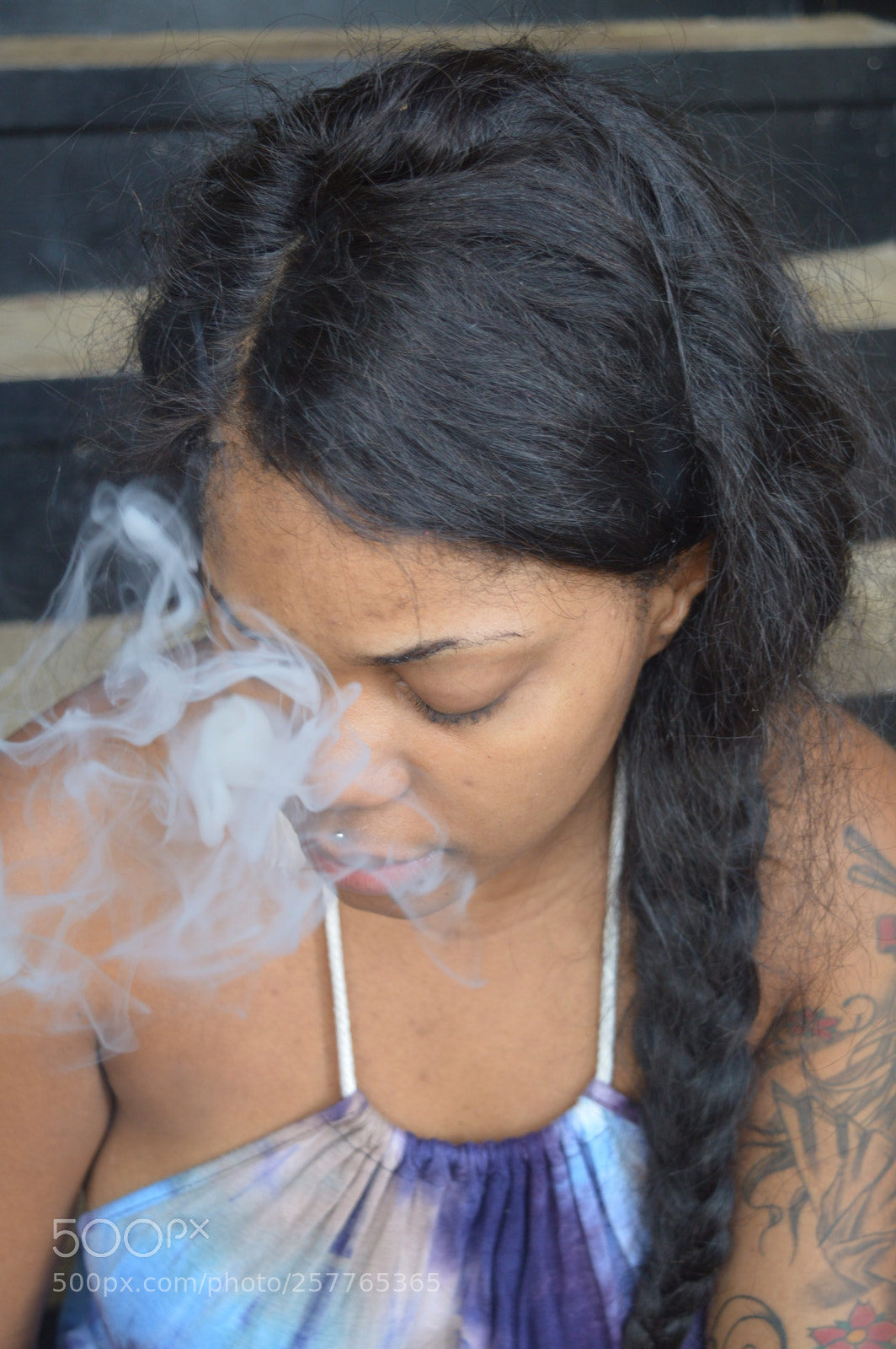Nikon D3200 sample photo. When smoke gets in photography