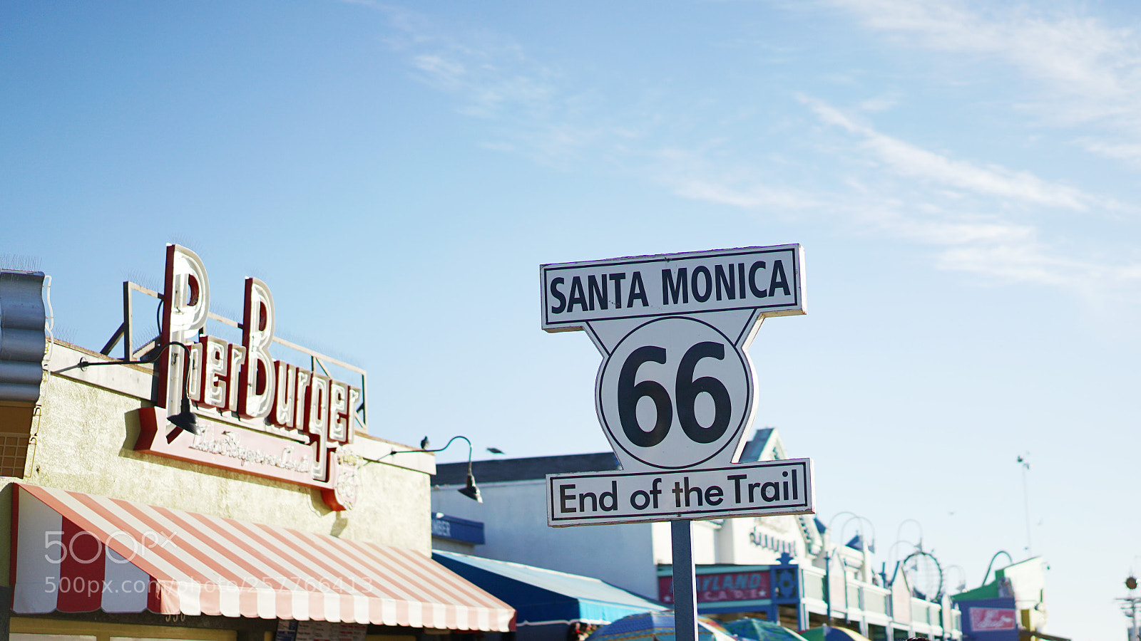 Sony a7 II sample photo. Rout66, santa monica photography