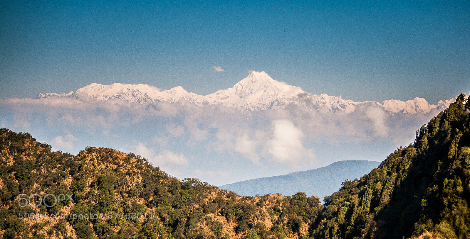 Canon EOS 1000D (EOS Digital Rebel XS / EOS Kiss F) sample photo. Kanchenjunga photography
