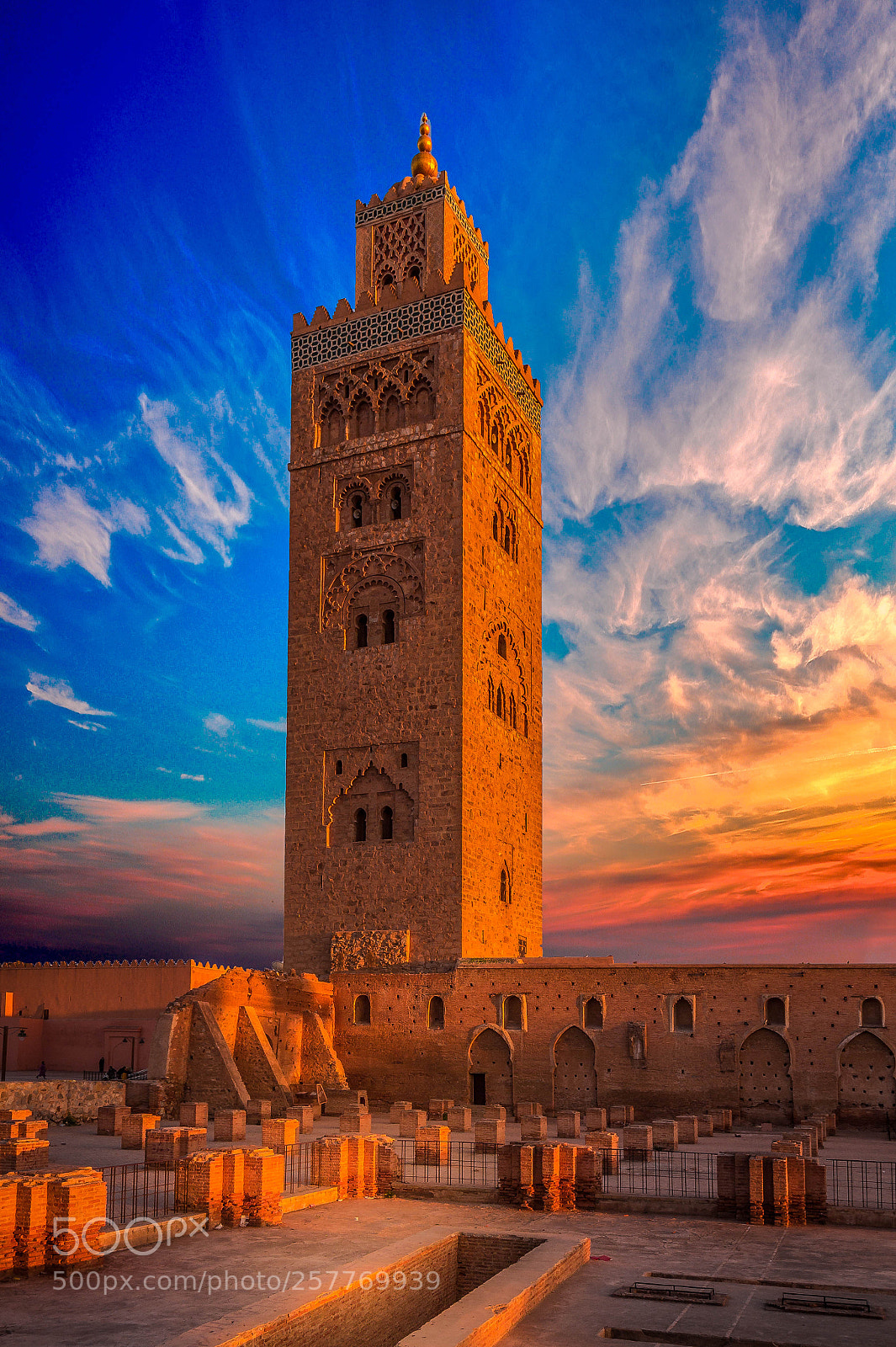 Nikon D4 sample photo. Mosquee koutoubia photography