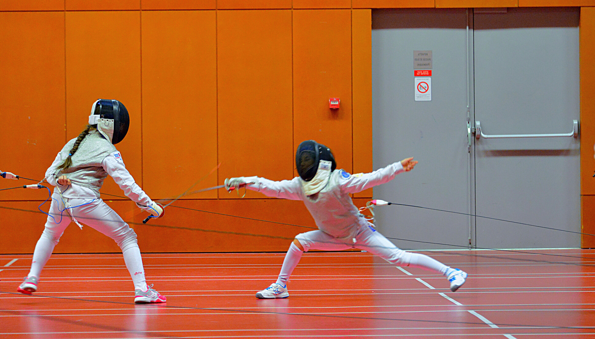 Nikon D800 sample photo. Fencing photography