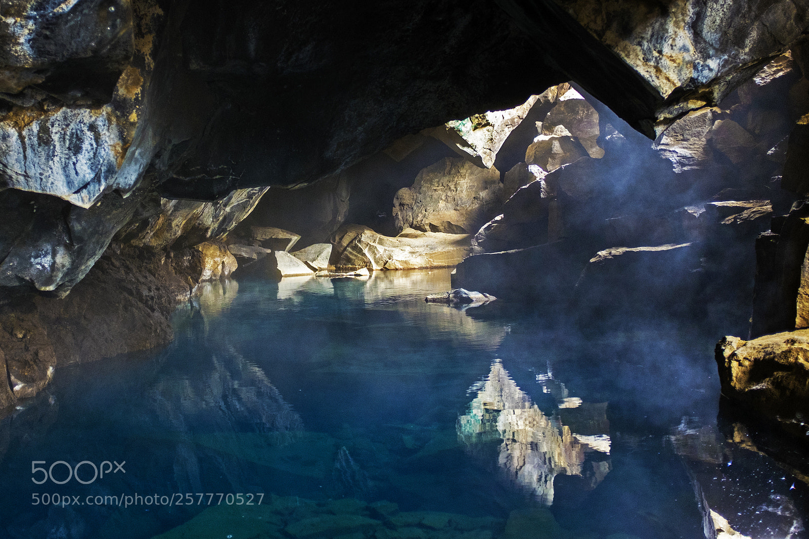 Fujifilm X100S sample photo. Cave grjótagjá, iceland photography