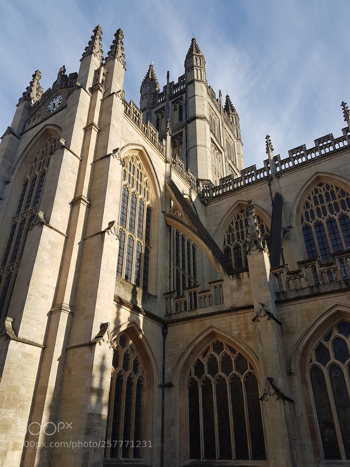 Samsung Galaxy S7 sample photo. Bath abbey photography
