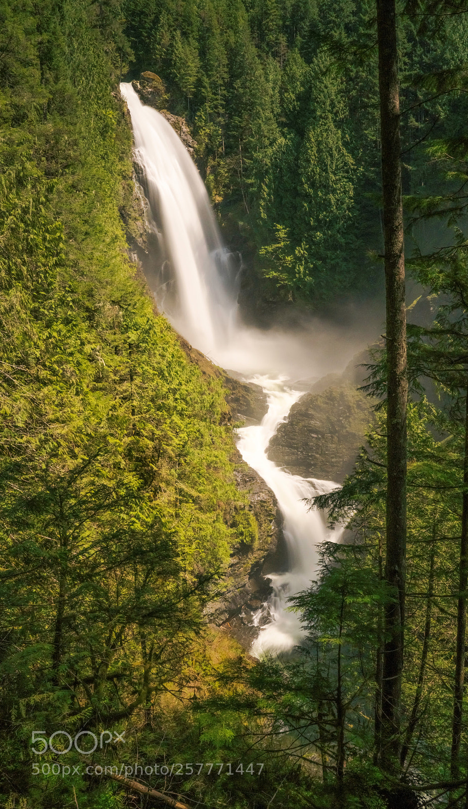Sony a7R II sample photo. Middle wallace falls photography
