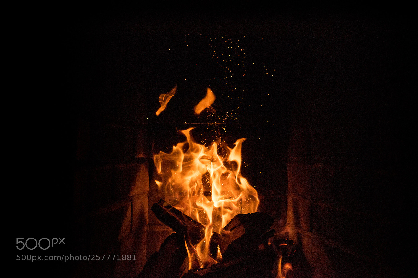 Sony a7 sample photo. Hearth photography