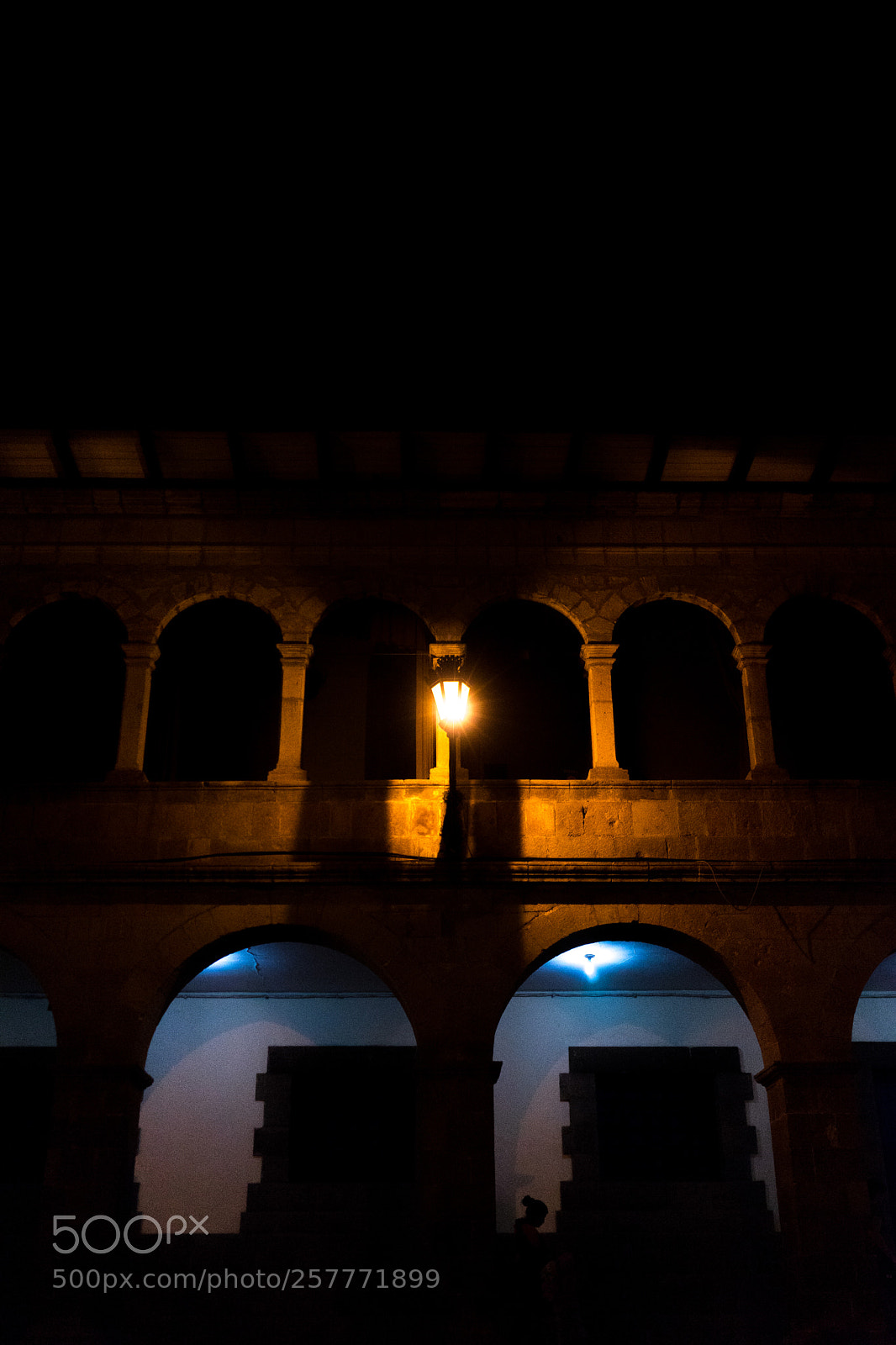 Sony a7 sample photo. Cuzco by night photography