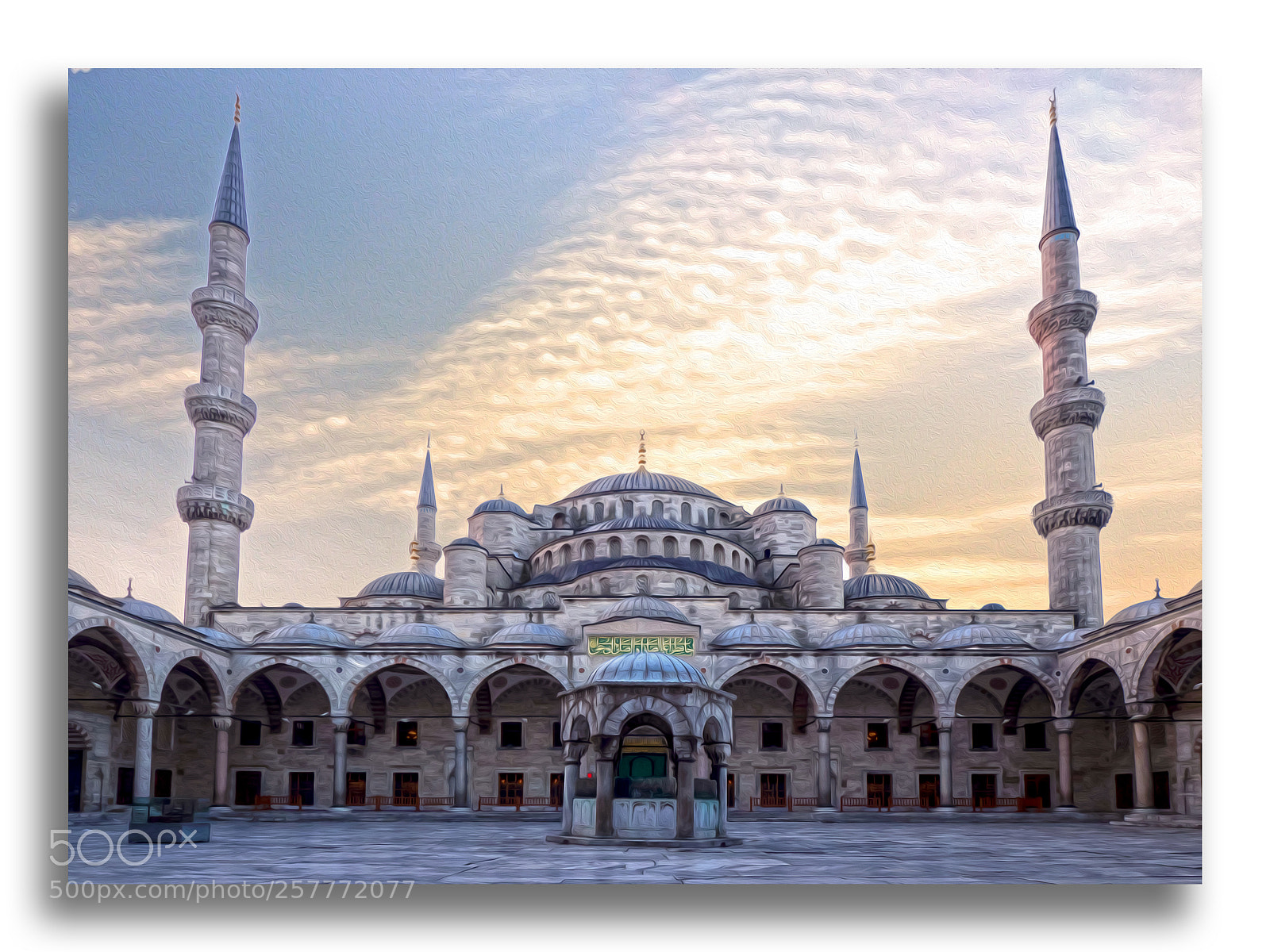 Olympus OM-D E-M1 sample photo. Sultan ahmed masjid photography