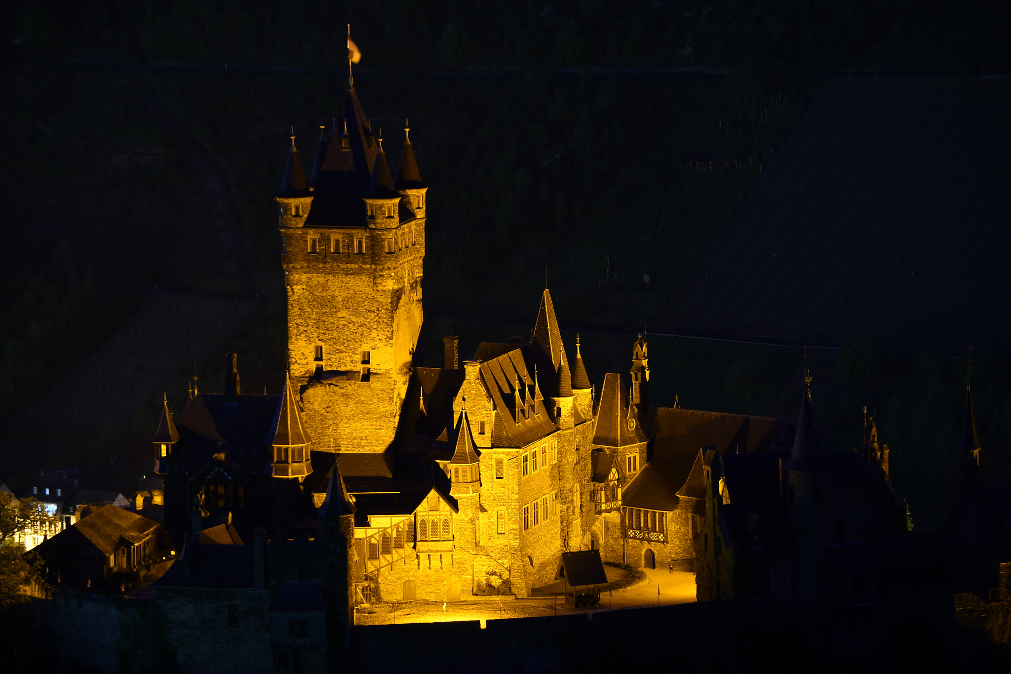 Nikon D500 sample photo. Reichsburg cochem photography