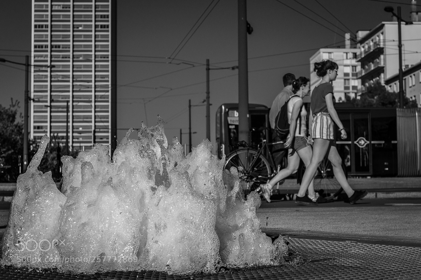 Nikon D5000 sample photo. City bath  photography