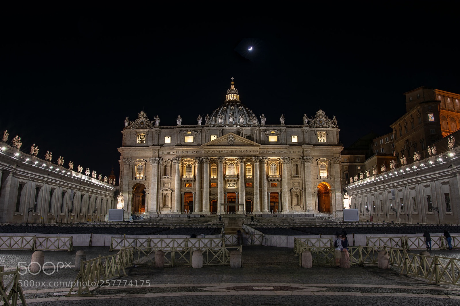 Nikon D7200 sample photo. St. peter's basilica @ night photography