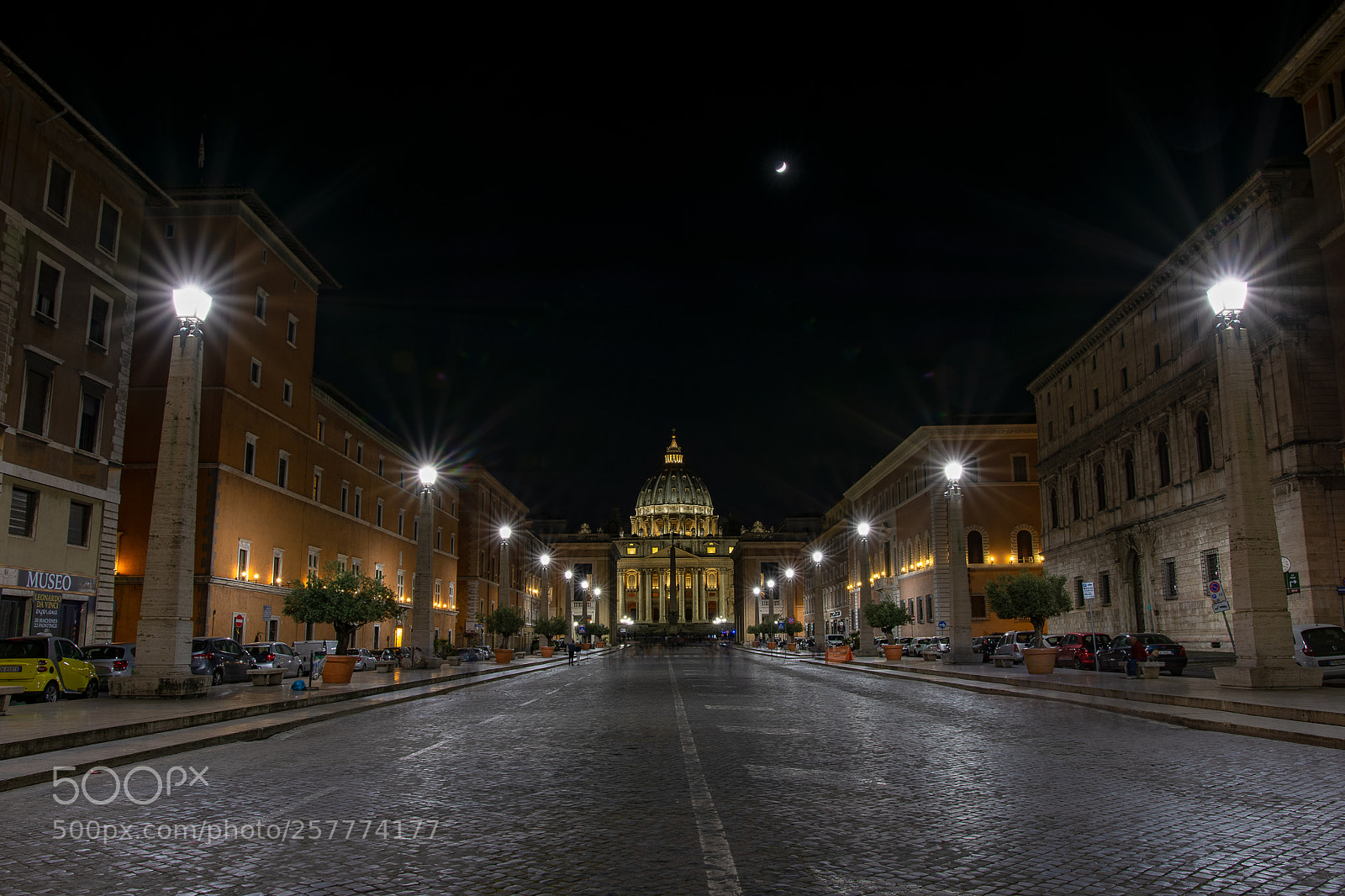 Nikon D7200 sample photo. Citylights vatican photography