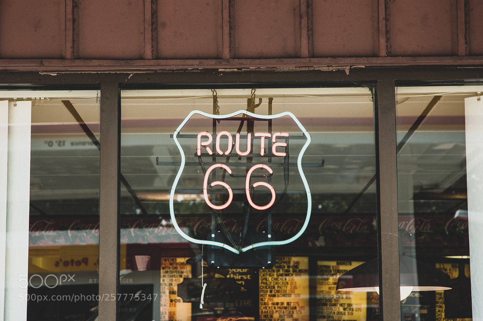 Nikon D70s sample photo. Route 66 bar photography