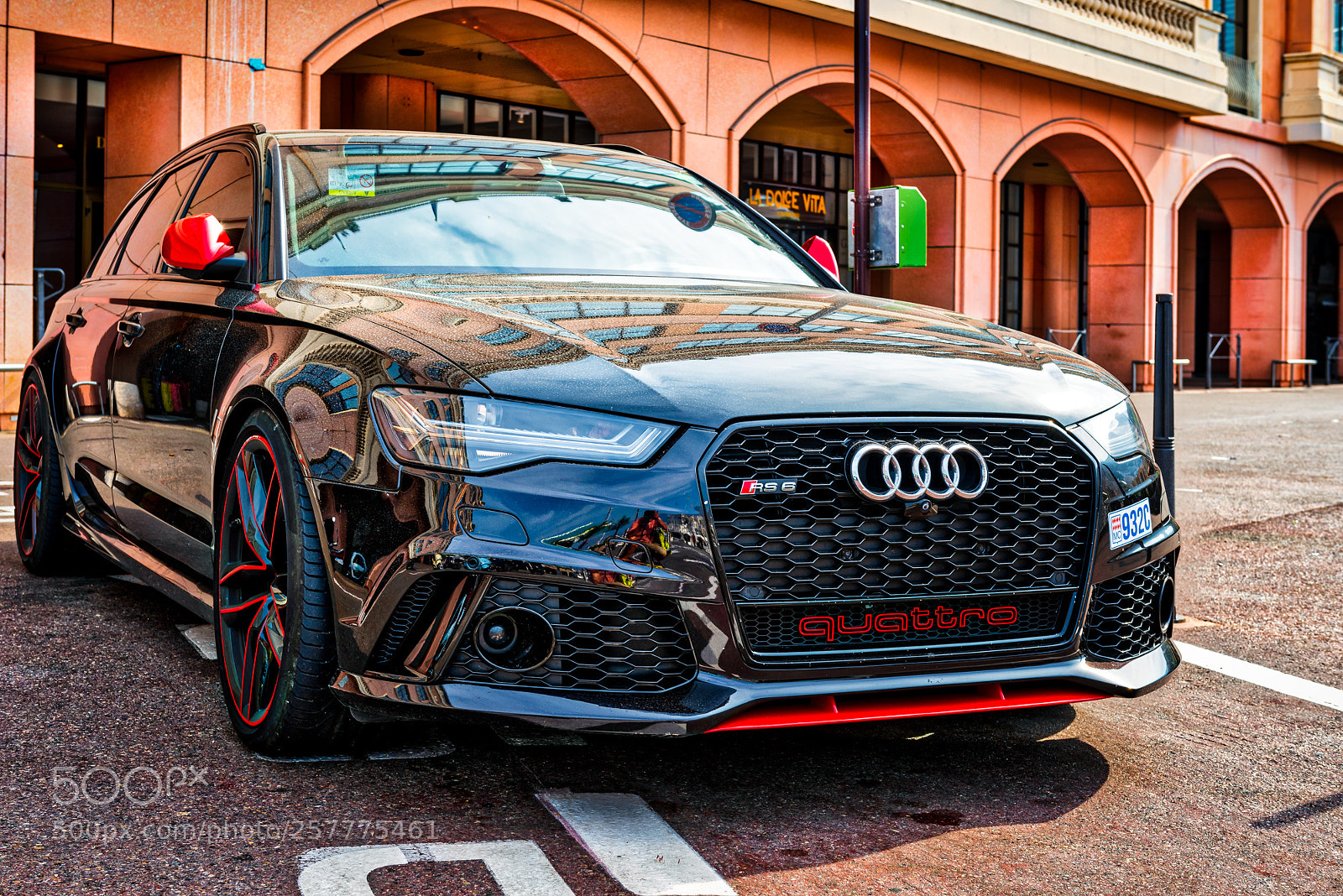 Nikon D810 sample photo. Audi rs6 @ monaco harbor ! photography