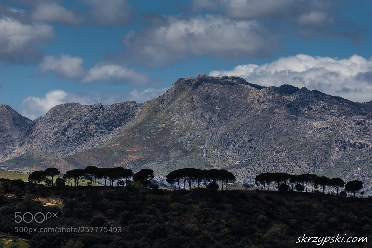 Canon EOS 6D sample photo. Mountains around ronda photography