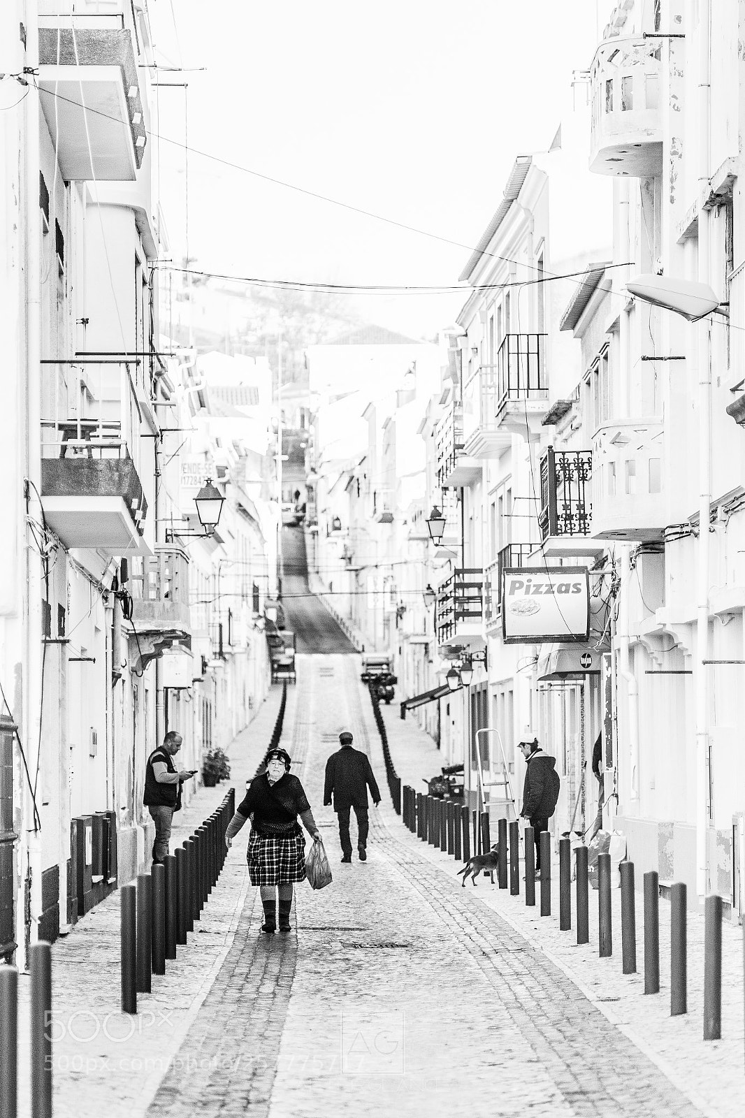Canon EOS 6D sample photo. Nazaré in b&w photography