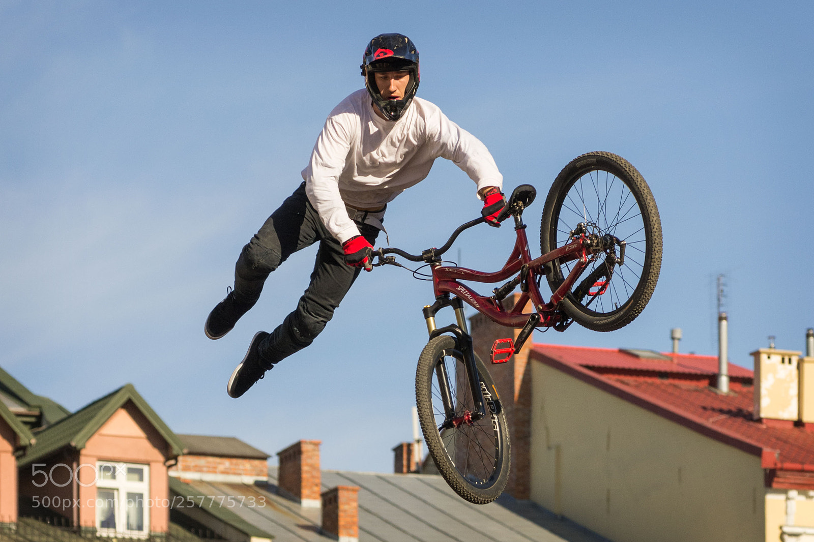 Pentax K-5 sample photo. Defying gravity #2 (bike town 2018) photography