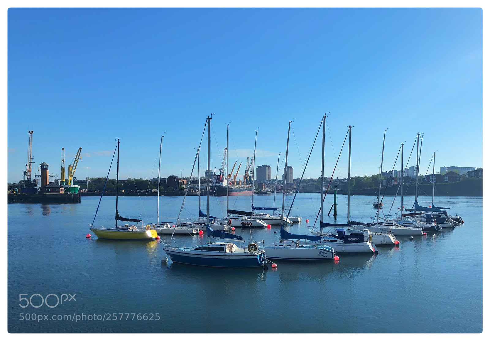 Apple iPhone X sample photo. Boats photography